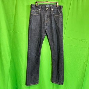 PATAGONIA organic slim straight carpenter blue jeans